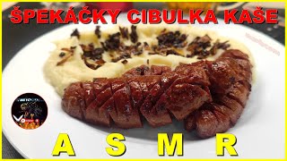 ASMR špekáčky cibulka kaše [upl. by Hanala]