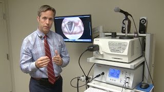 Dr Derek Hewitt What is Videostroboscopy [upl. by Llenreb]