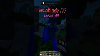 IgnacioBlades spotted in skywars lobby shorts hivemc skywars minecraft [upl. by Aikenahs]