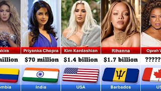 Richest Female Celebrities 2024 [upl. by Souza928]