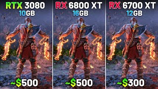 RTX 3080 vs RX 6800 XT vs RX 6700 XT  Test in 9 Games  1440p [upl. by Fritzsche]