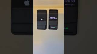 iPhone 11 vs Samsung S20 5G boot up iOS 1761 vs Android 13 iphonevssamsung iosvsandroid shorts [upl. by Psyche25]