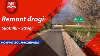 Remont drogi Skotniki – Strugi [upl. by Cronin]