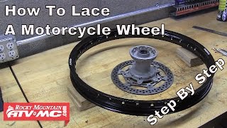 How To Lace a Motorcycle Wheel  Rocky Mountain ATVMC [upl. by Icrad]