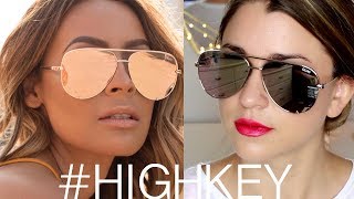 Desi Perkins x Quay Australia HIGHKEY SunglassesReview  Beauty Banter [upl. by Atinrehs]