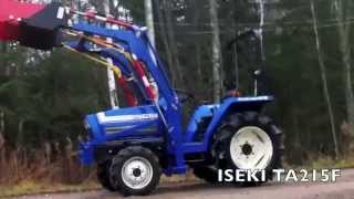 kompakttraktor ISEKI TA 210 and 215F [upl. by Ezzo]