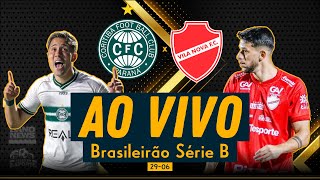 Coritiba x Vila Nova  AO VIVO  Brasileirão Série B [upl. by Cristal]