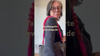 Taschengurte Taschenhenkel und mehr wwwsbagsde oder susannefurtnergmxde [upl. by Ccasi847]