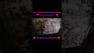 ❤️ Jigsaw puzzle Timelapse Alice in wonderland by thomas kinkade studios❤️ [upl. by Annahsirhc]