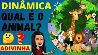 Ótima Dinâmica  QUAL É O ANIMAL OLINE  PRESENCIAL  Professor em Sala [upl. by Lesirg]