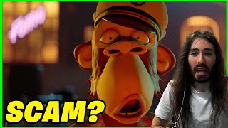 Bored Ape Yacht Club NFT GAME  MoistCr1tiKal REACTS [upl. by Pelagia]