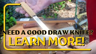 Best Value Woodworking Tool Budget Draw Knife Deep Dive Review [upl. by Cooe472]