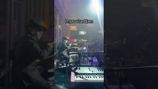 Improvised jam with The Texas Bluesmen bluesbrothers drums livemusic blues friscotx band [upl. by Yenolem]