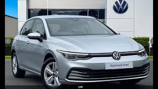 Approved Used Volkswagen Golf MK8 Hatchback 5Dr 15 TSI 130ps Life EVO  YF72OLV [upl. by Sigismundo608]