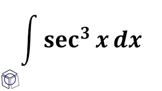 Cálculo Aula 15 Integral de sec³x potência ímpar de secante Integração Por Partes [upl. by Attennhoj]