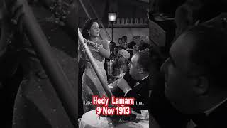 9 de Noviembre de 1913 nace la actriz HEDY LAMARR  November 9 1913 actress HEDY LAMARR born [upl. by Aninaj]