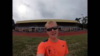 Bournemouth parkrun full route on timelapse [upl. by Naahsar]