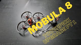 Mobula 8 toothpick drone build  Petrel 120X  FPV [upl. by Sackville]