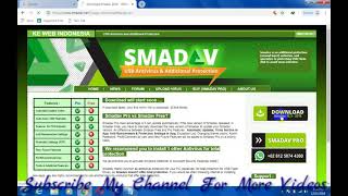 how to download smadav antivirus 2018 in urdu shaan bhatti [upl. by Aliuqaj]