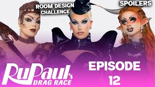 Season 16 EPISODE 12 Spoilers  RuPauls Drag Race TOP BOTTOM amp ELIMINATION [upl. by Niamjneb]