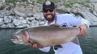 Pyramid Lake Lahontan Cutthroat Trout  Part 1 of 2  Techniques  History of the Lake amp Fish [upl. by Shyamal150]