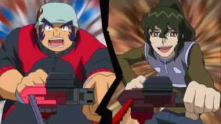 Beyblade Metal Fusion  Benkei vs Tetsuya Round 2 [upl. by Siravart]