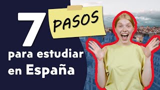 🔎​7 pasos para estudiar en España📣 Selectividad UNED [upl. by Polivy]