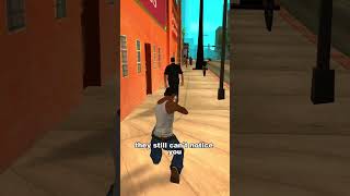 WILL THE COPS NOTICE YOU IF YOU AIM AT THEM FROM BEHIND IN GTA GAMES [upl. by Weathers]