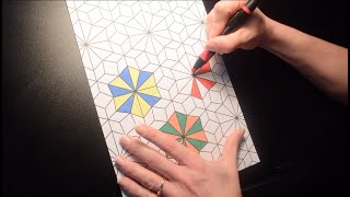 Asmr  Coloring with Markers  Softly Spoken [upl. by Laniger103]