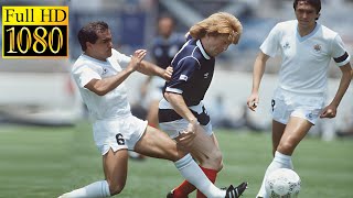 Scotland  Uruguay World Cup 1986  Full highlight  1080p HD [upl. by Nomyar116]