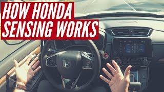 Honda Sensing  How It Works amp A Real Test [upl. by Slaohcin]