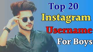 😱 Instagram Username For Boys। 🤩 instagram new names for boys। [upl. by Mancino]