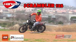 Hanway Scrambler 125  Prueba  Test  Review en español  Total Motor TV [upl. by Danzig]