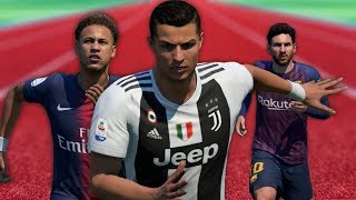 Ronaldo vs Messi vs Neymar  FIFA 19 Speed Test [upl. by Acirema]