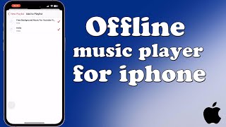 Best offline music player for iphone [upl. by Lyon]