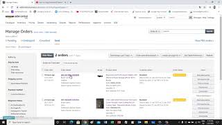 How to Re Print Shipping Label and Invoice on Amazon [upl. by Seuguh]