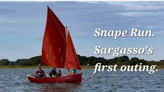 Sargasso first run Episode 14 Sailing Sargasso for the first time Sailing to Snape with Wildway [upl. by Nedyrb]