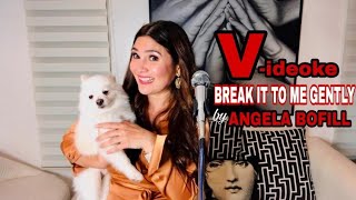 Videoke with Vina Morales  Break It to Me Gently by Angela Bofill [upl. by Claire]