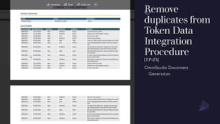 Remove duplicates from Token Data Integration Procedure for server side generation EP23 [upl. by Apostles]