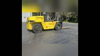 GovDeals Hyster 190 Diesel 18k cap Forklift [upl. by Acisey]