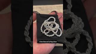 Beautiful 35mm Diamond Cut Rope Chain  Glimmeryn [upl. by Shipp]