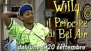 Promo Tv  1° Puntata WILLY il PRINCIPE di BEL AIR  20 Settembre 1993 [upl. by Lladnik]