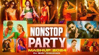 Non Stop Party Mashup 2024  Diwali Party Mashup  Dj Shiv Chauhan  NonStop Bollywood Dance Jukebox [upl. by Ahtibbat]