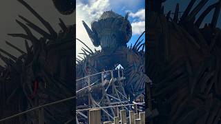 Wicker Man Alton Towers themepark ride rollercoaster uk altontowers wickerman wood fire [upl. by Iahk]