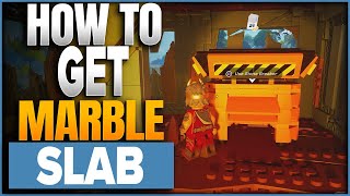 How To Get Marble Slabs In LEGO Fortnite [upl. by Atsylak]