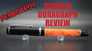 Conklin Duragraph Fountain Pen Review [upl. by Leahcim251]