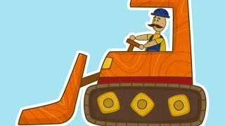 Dessin animé éducatif pour enfants avec Prabou le bulldozer [upl. by Altman]