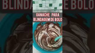 Ganache para blindagem de bolo [upl. by Ahsinac]