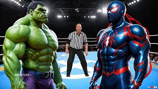 HULK VS SPIDERMAN 2099  EPIC BATTLE [upl. by Nazay916]