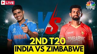 India Vs Zimbabwe LIVE Match Today  India Vs Zimbabwe LIVE Scoreboard  Shubman Gill  N18L [upl. by Aynotal]